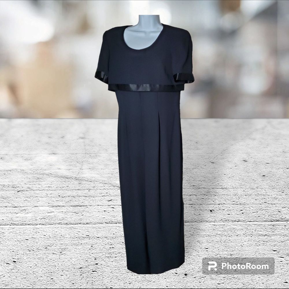 DW3 for David Warren Women’s Cocktail Black Jumpsuit Size 6